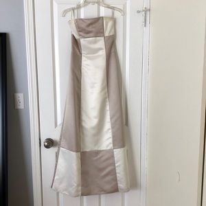 Jessica McClintock Prom Dress, strapless and classic, beautiful!